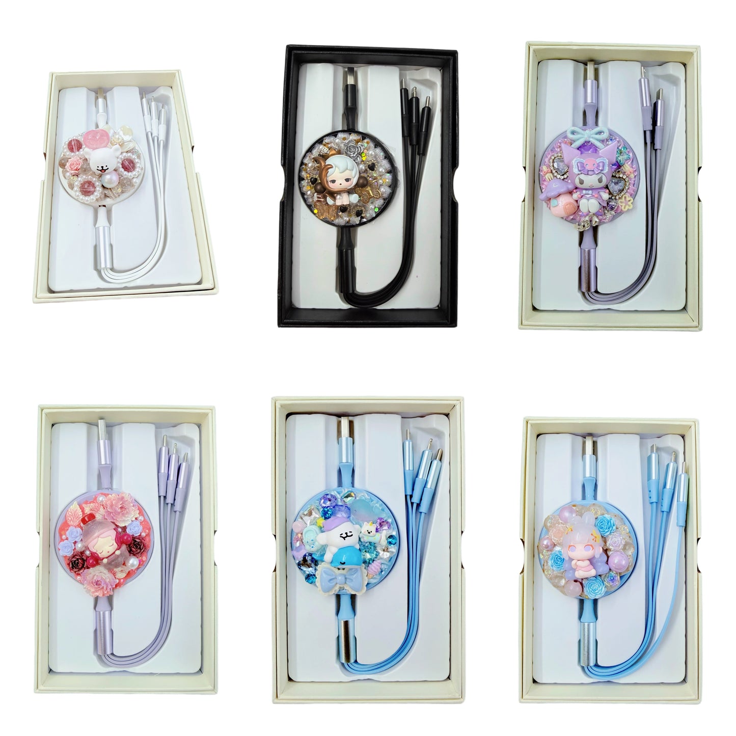 Handmade 3-in-1 Charging Cable