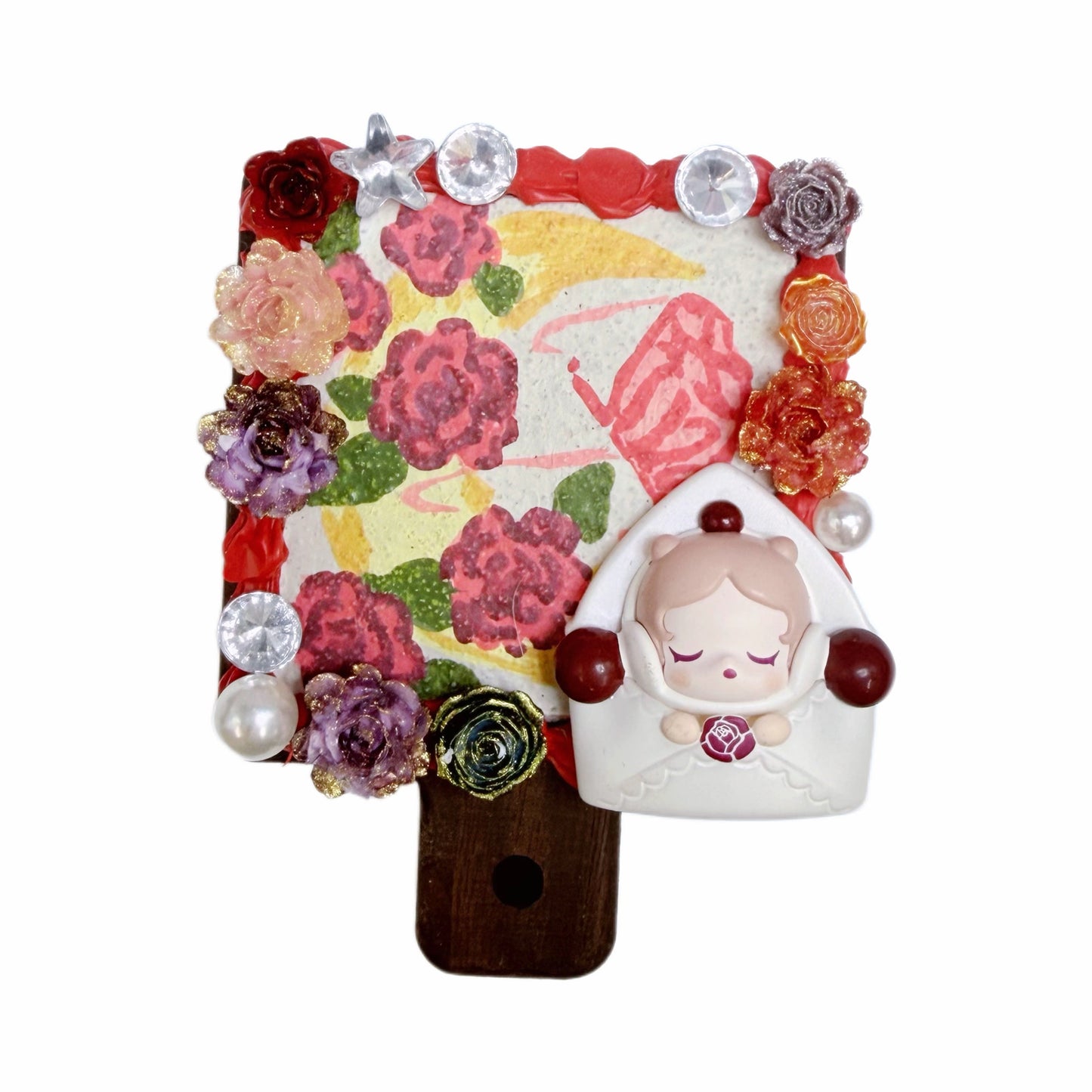 Handmade Painted Resin Fridge Magnet Bottle Opener