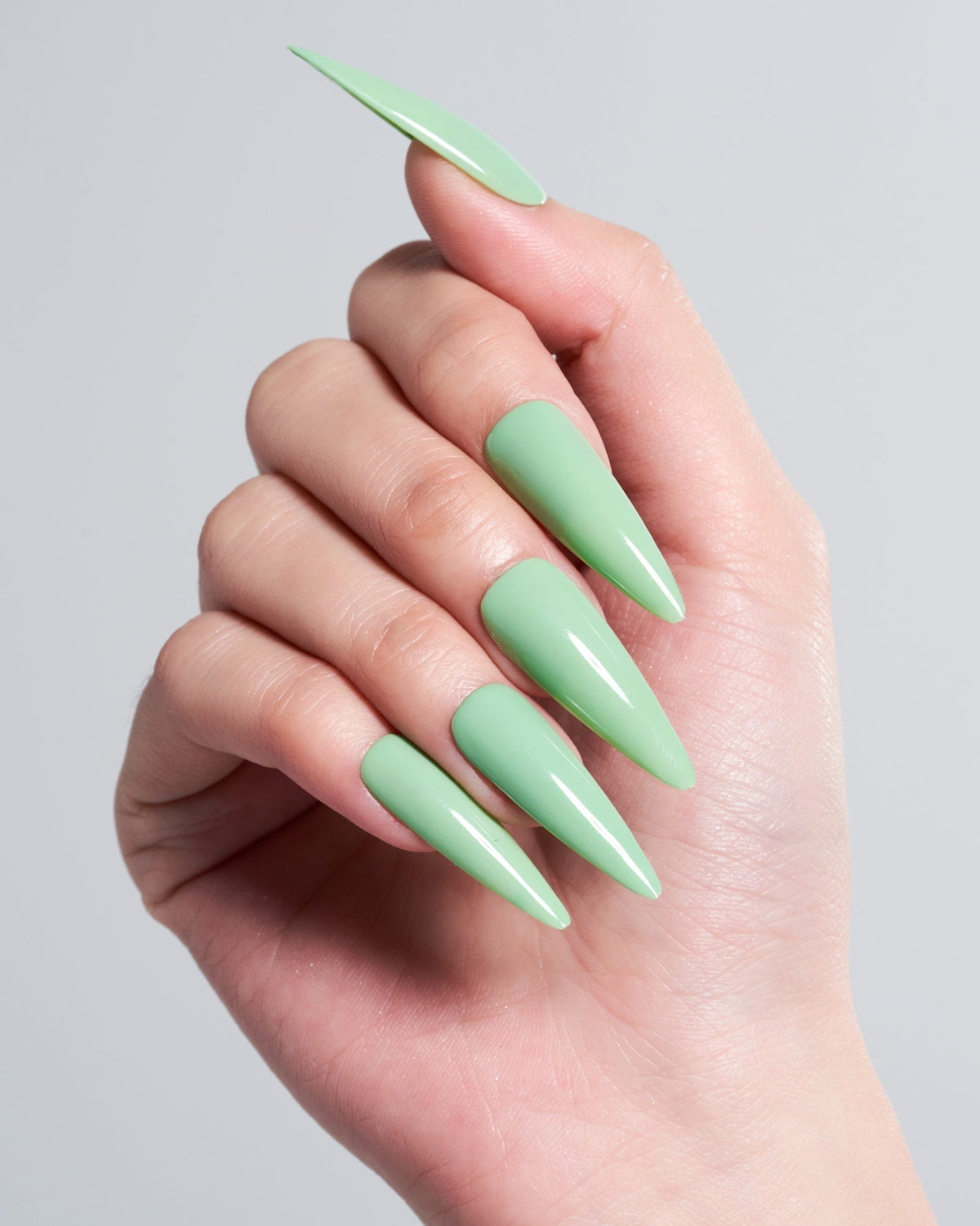 KOSBLING nail studio — Flawless Gem / Long Stiletto