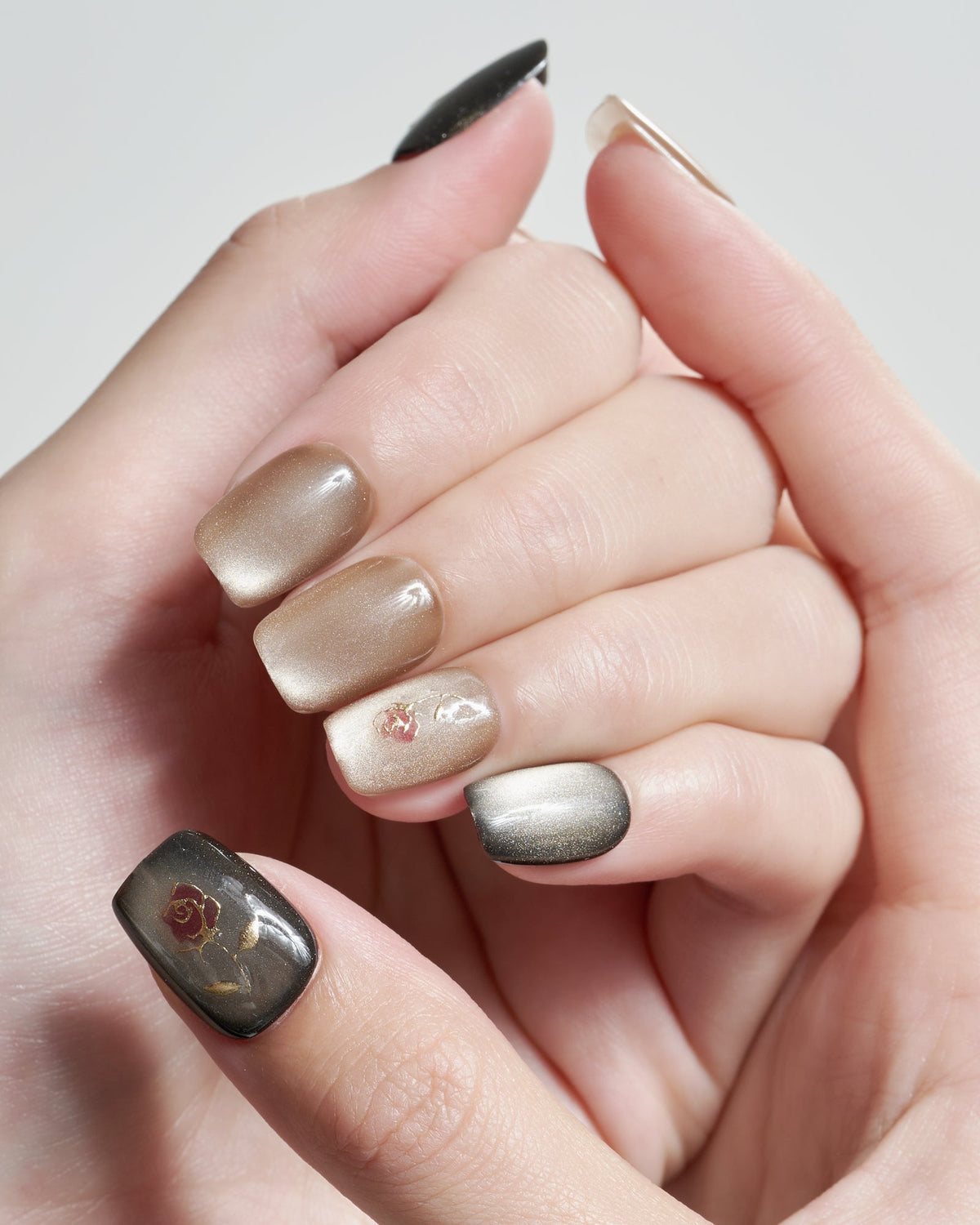 KOSBLING nail studio — Desert Rose / Short Square
