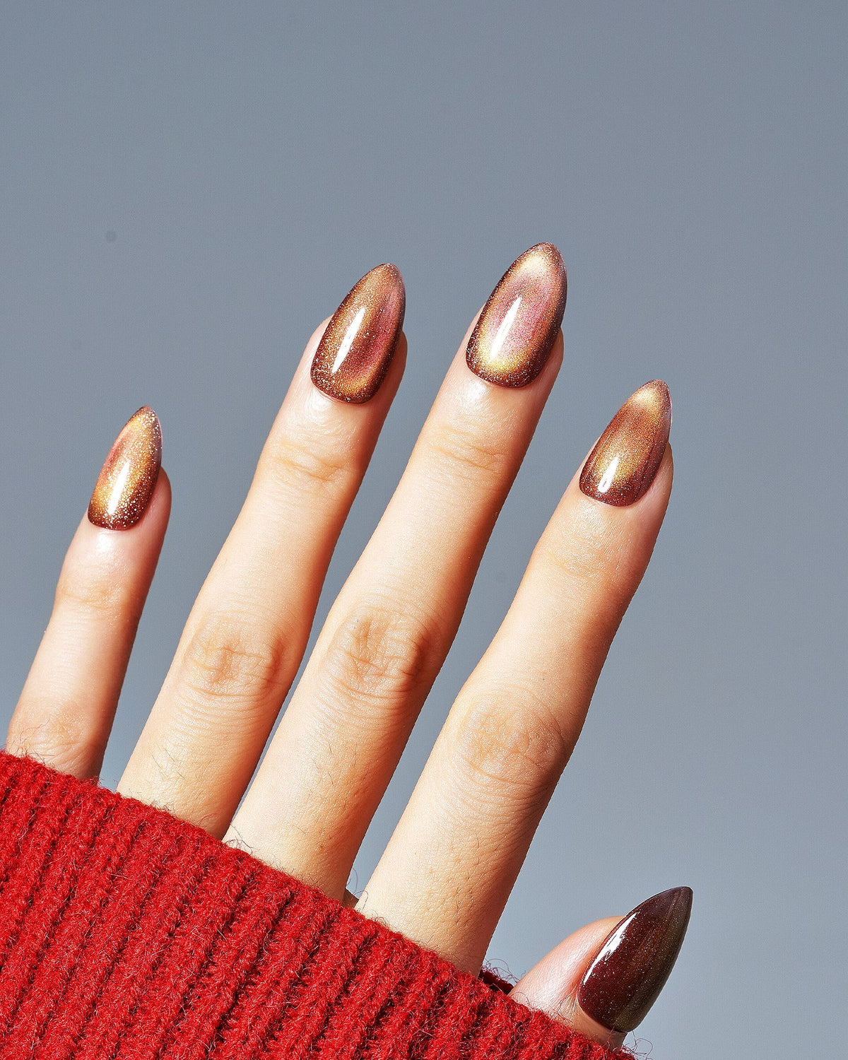 KOSBLING nail studio — Cat Eye / Dried Rose