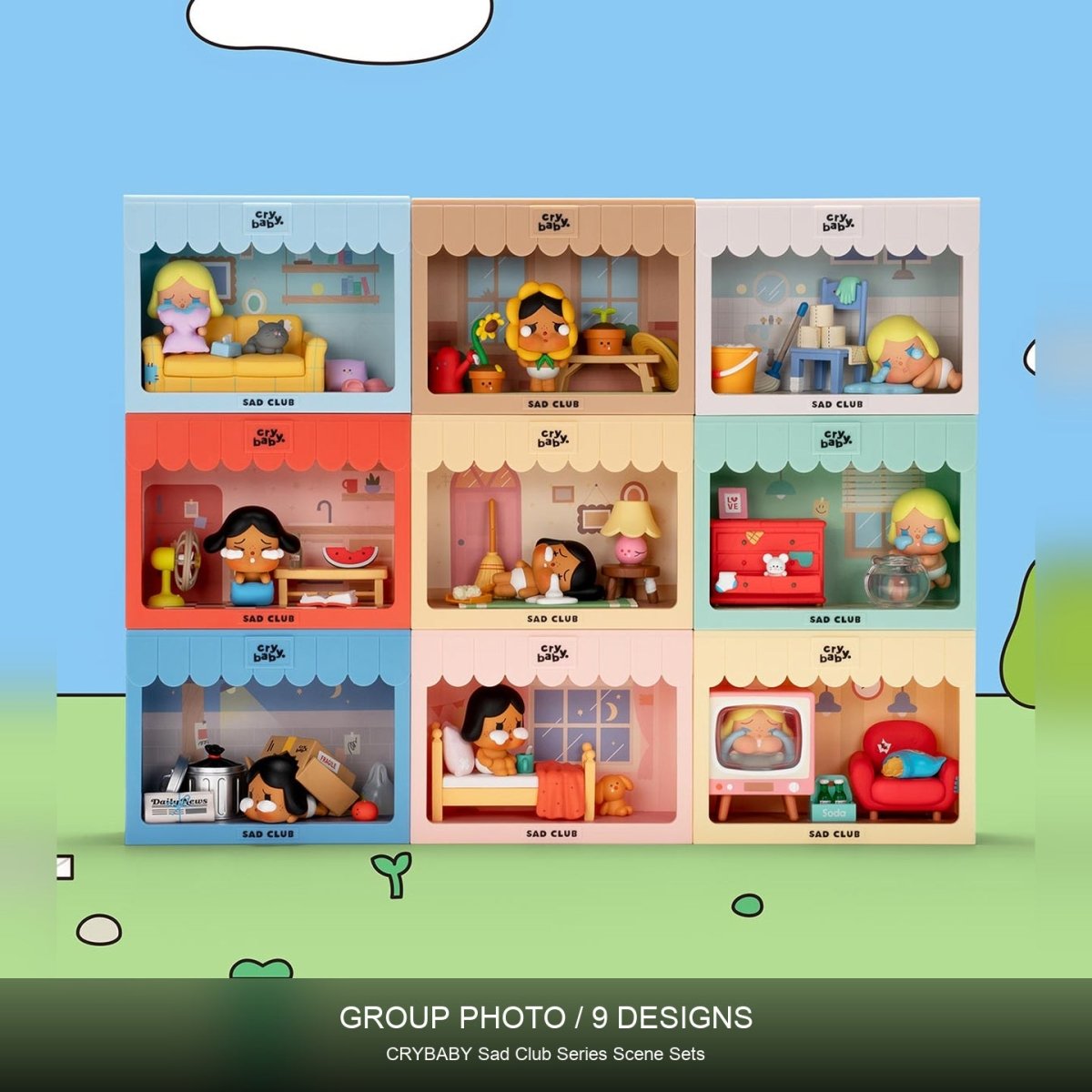 Crybaby-Sad Club Series Scene Sets - kosbling-ip-crybaby