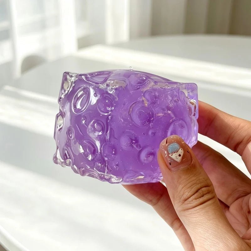 Crystal Cheese — Handmade Stress Ball