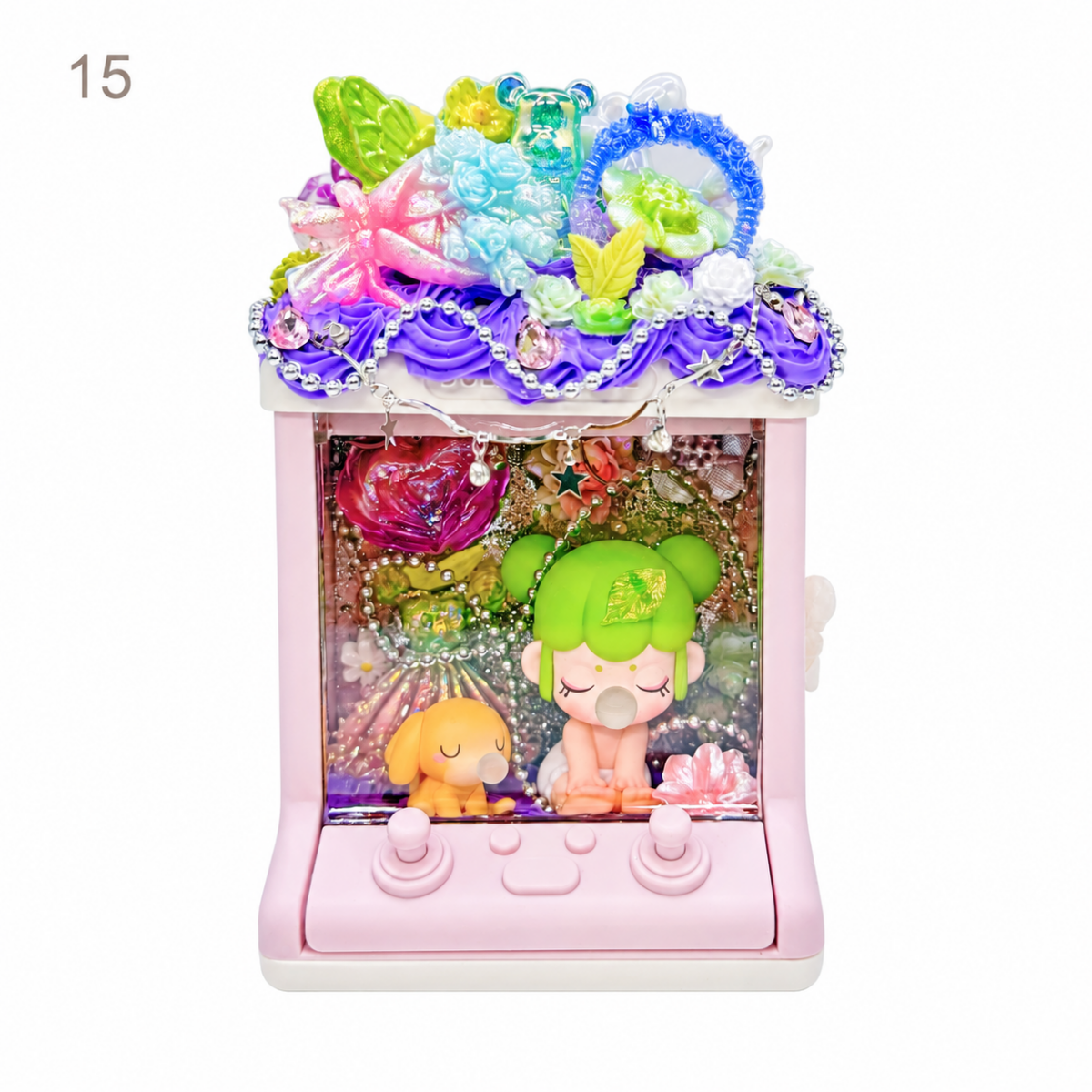 Handmade Decoden Claw Machine Pen Holder - kosbling-creator-pick
