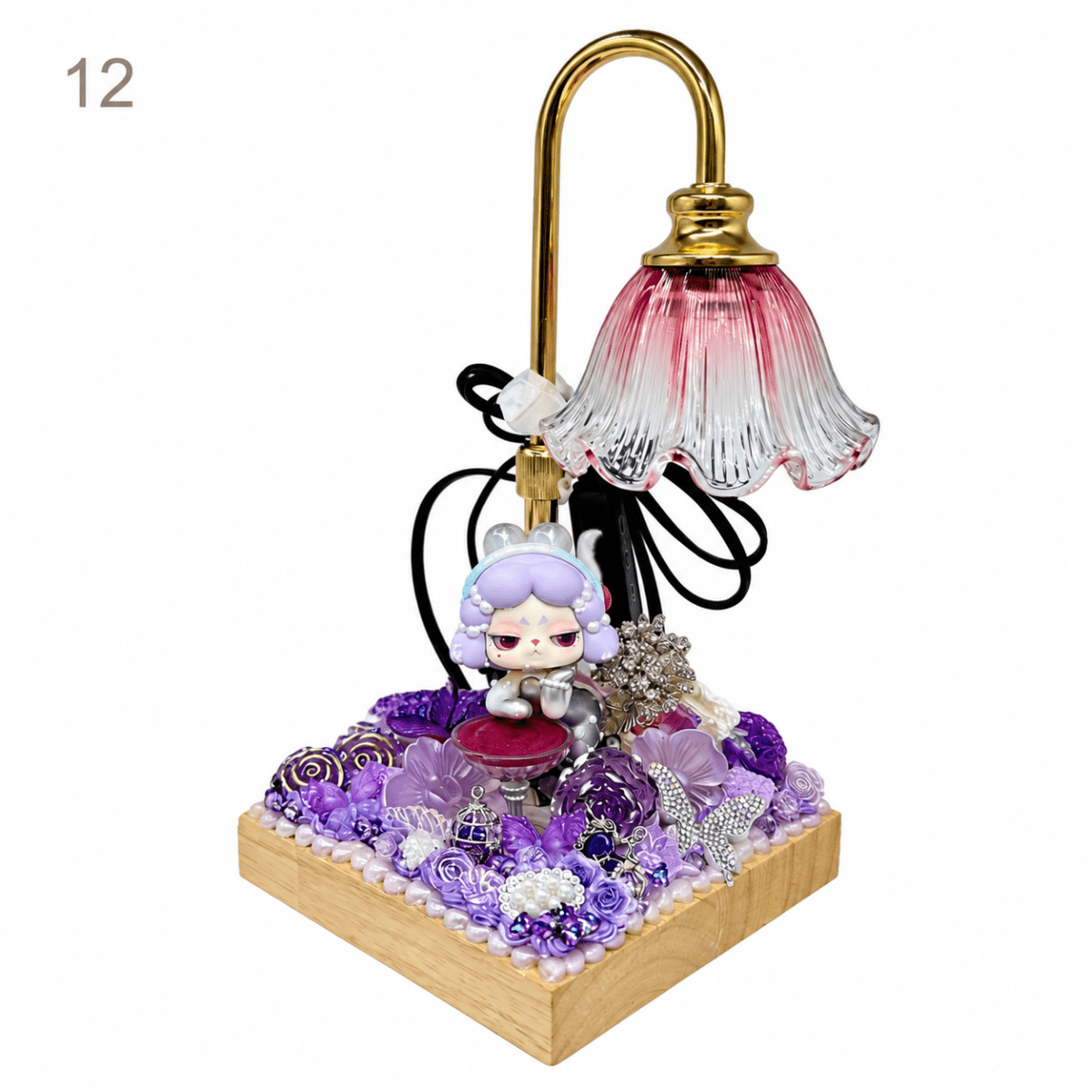Handmade Decoden Desk Lamp - kosbling-creator-pick