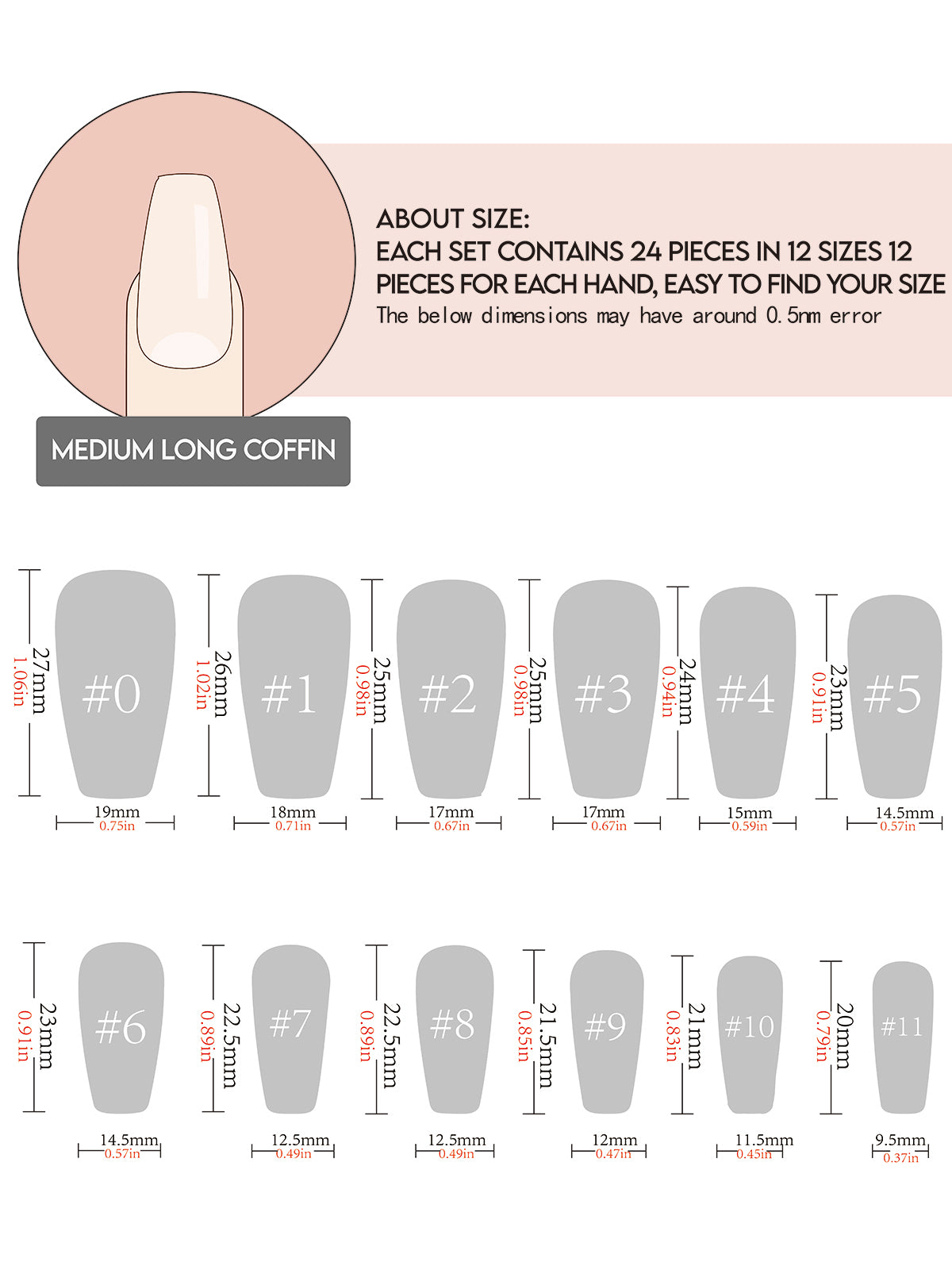 KOSBLING nail studio — Noble Tale / Coffin