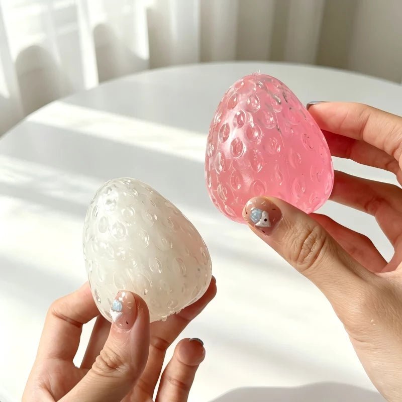 Strawberry Gummy — Handmade Stress Ball