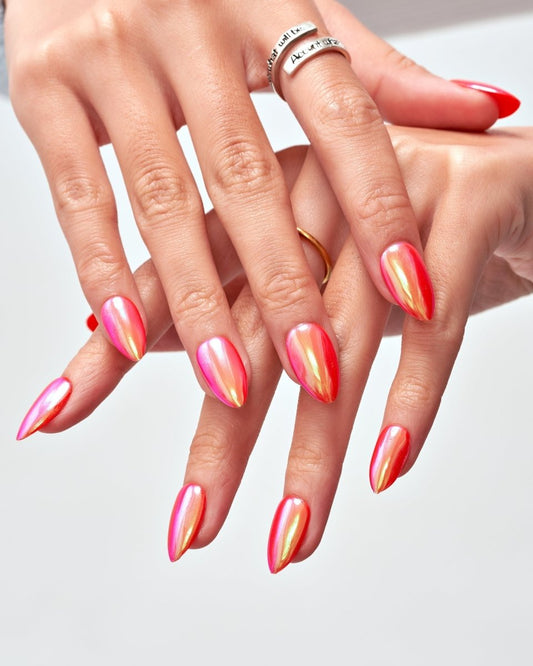 Sunset Hues — Handmade Nails - kosbling-kb-design-reference