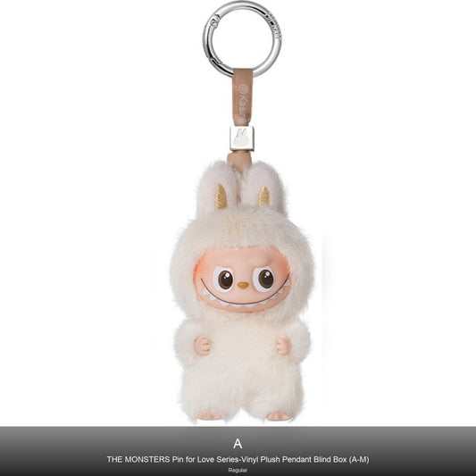 The Labubu Monsters-Pin for Love Series-Vinyl Plush Pendant Blind Box (A-M) - kosbling-ip-labubu