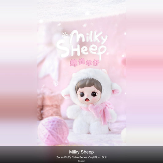 Zoraa-Fluffy Cabin Series Vinyl Plush Doll - kosbling-ip-zora