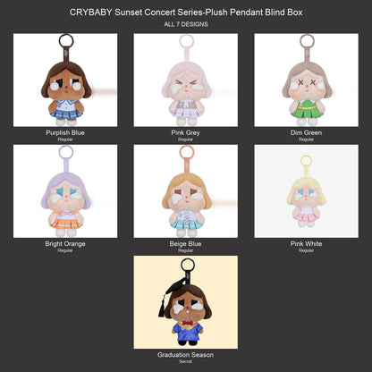 Crybaby-Sunset Concert Series-Plush Pendant Blind Box