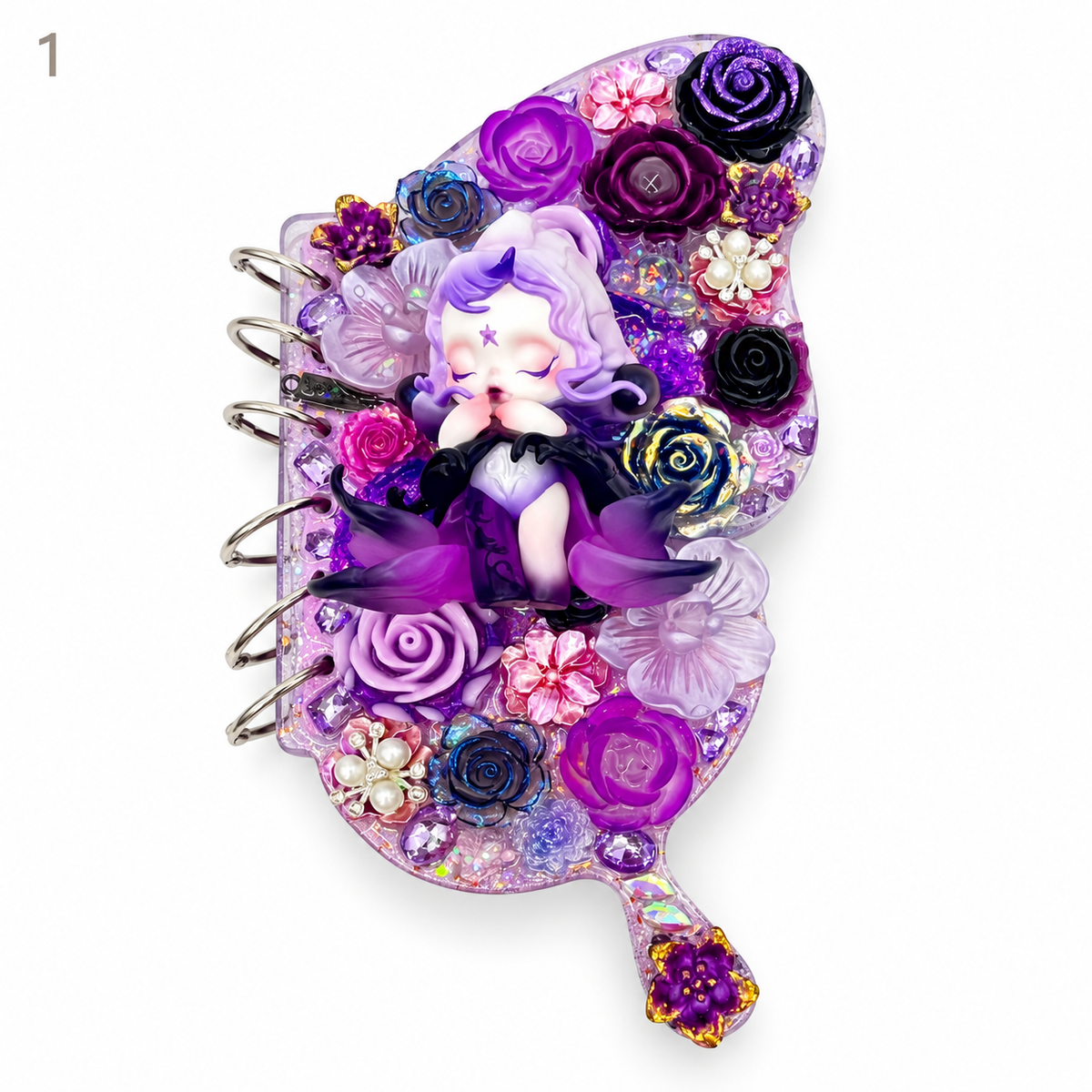 Kosbling In Stock- Butterfly Resin Notebook