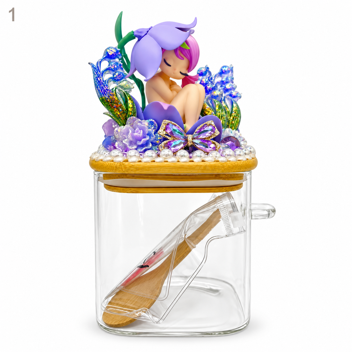 Kosbling In Stock- Glass storage jar