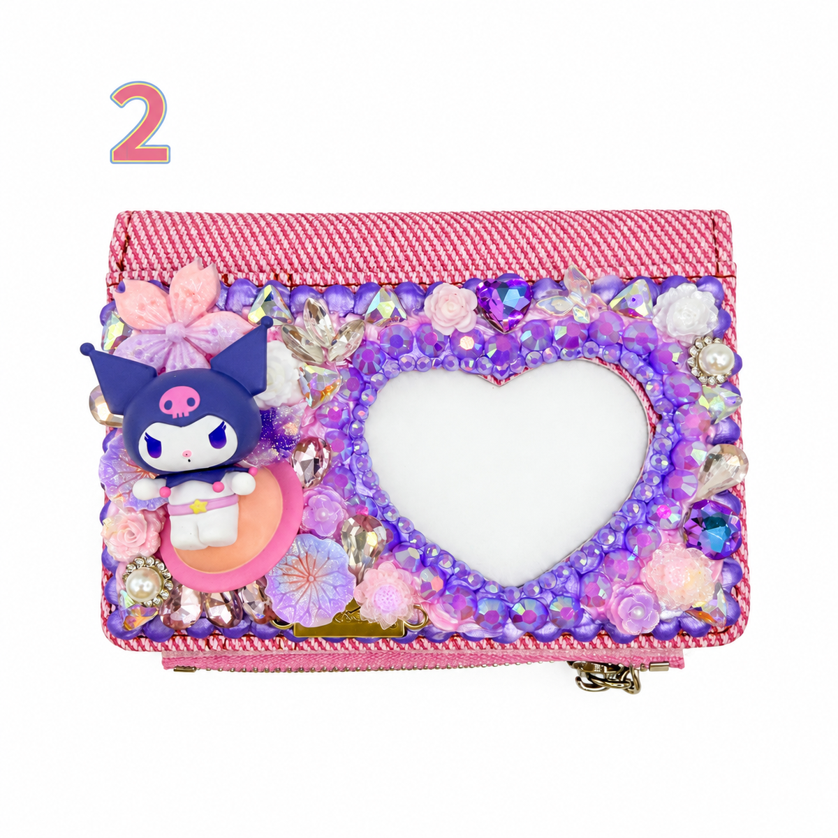 Kosbling In Stock- Heart shaped coin purse
