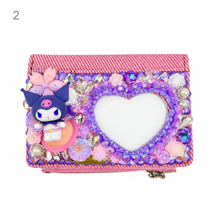 Decorated Heart-Shaped Coin Purse