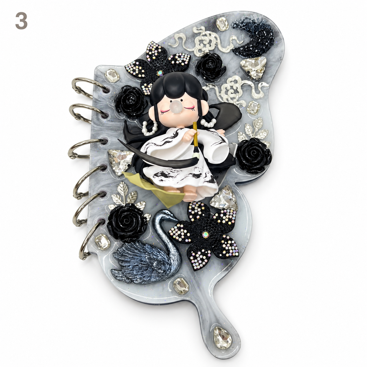 Kosbling In Stock- Butterfly Resin Notebook