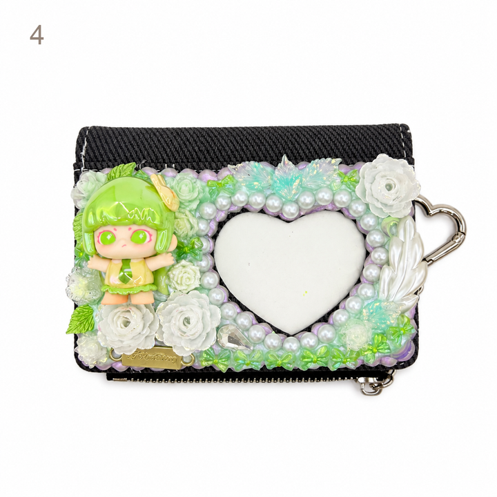 Decorated Heart-Shaped Coin Purse