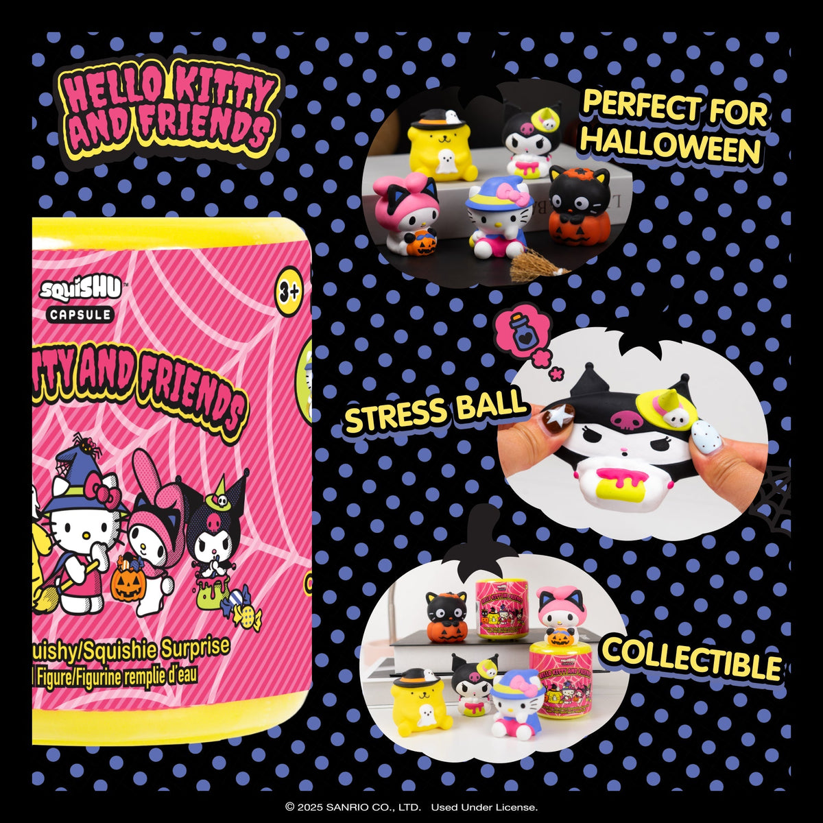 Hello Kitty and Friends SquiSHU Halloween Capsule