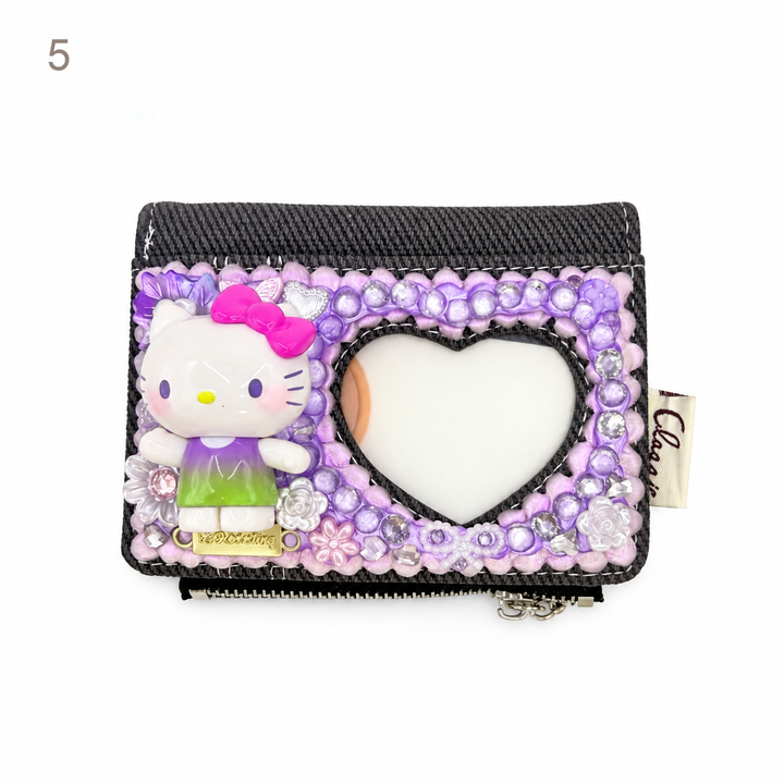 Decorated Heart-Shaped Coin Purse