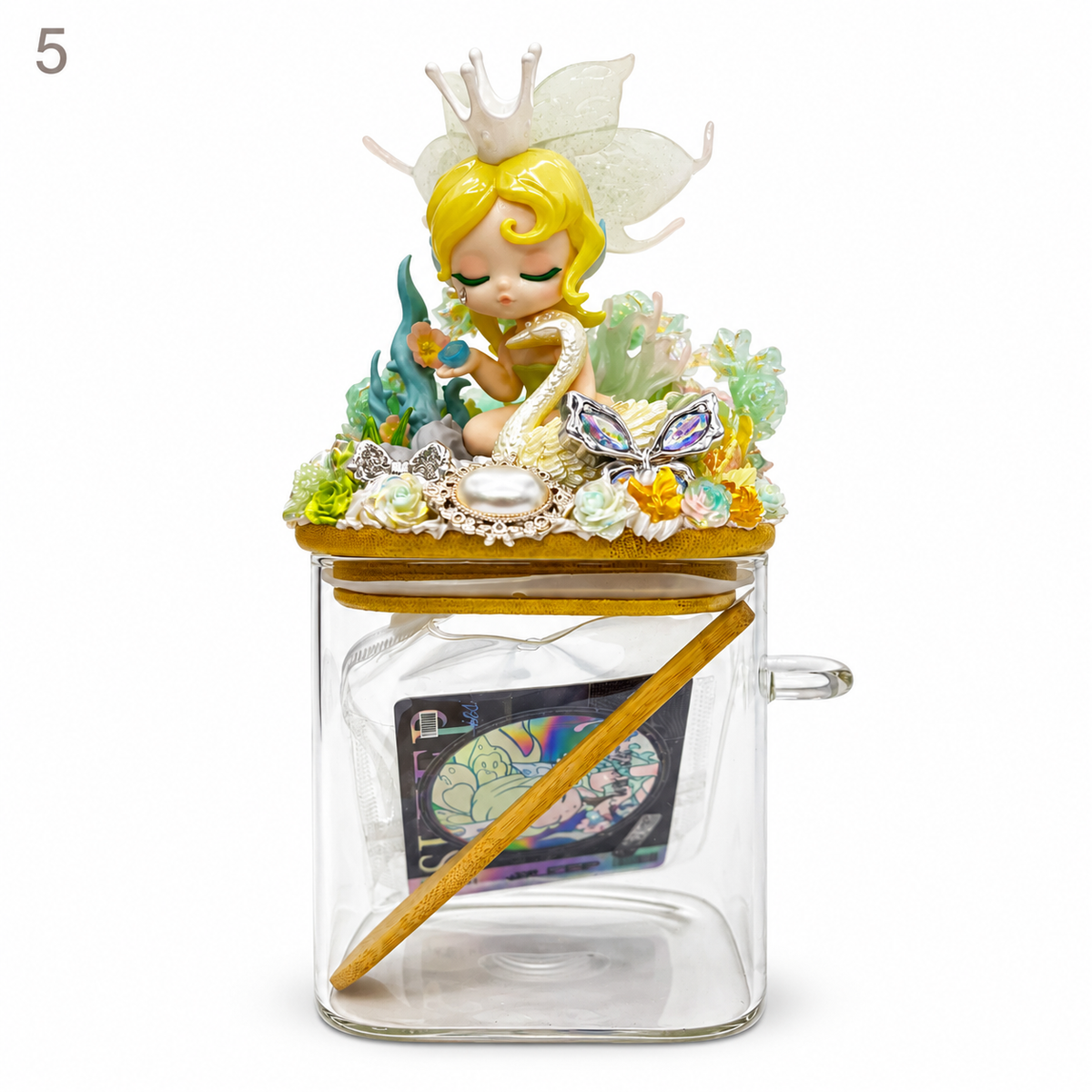 Kosbling In Stock- Glass storage jar