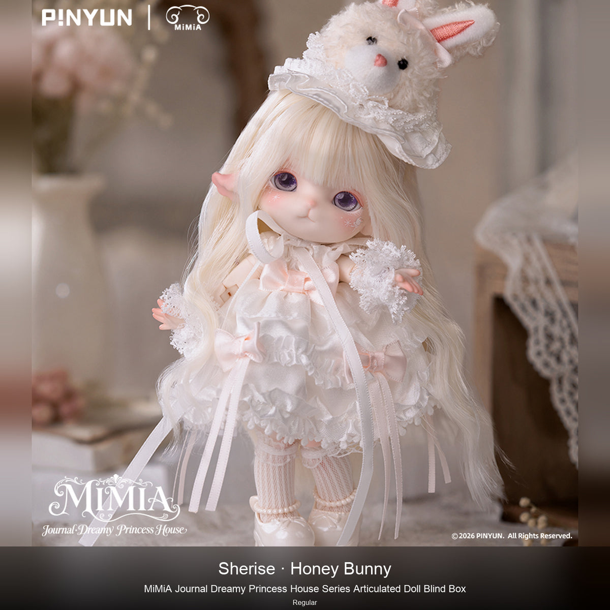 MiMiA-Journal Dreamy Princess House Series Articulated Doll