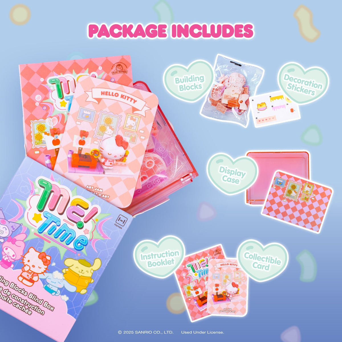 Hello Kitty and Friends ME Time Building Blocks Blind Box
