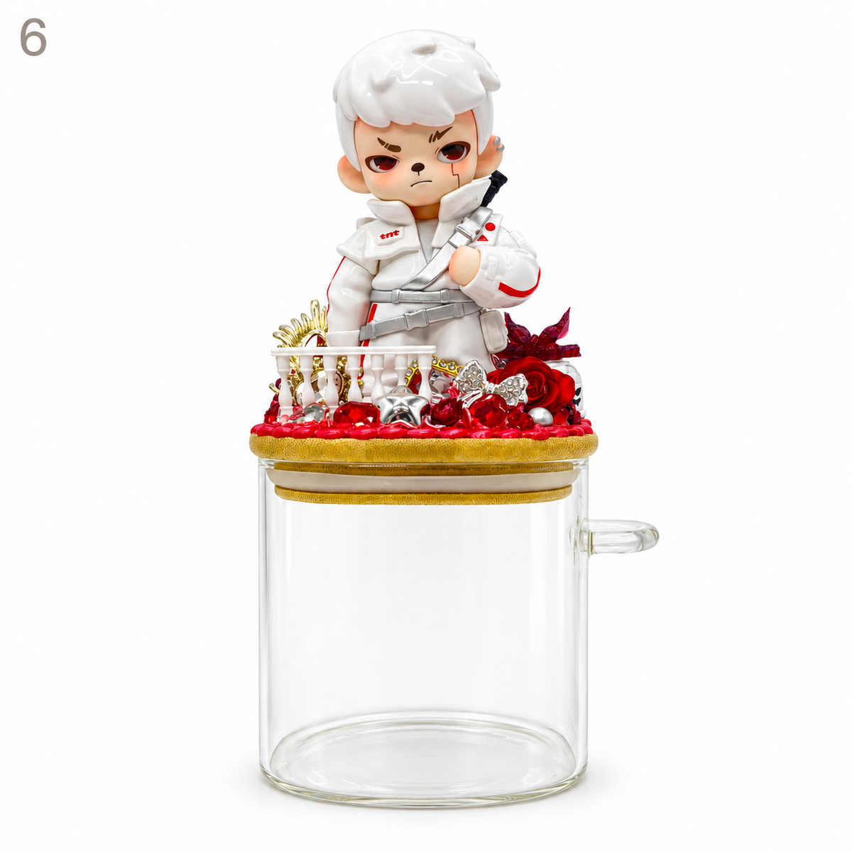 Kosbling In Stock- Glass storage jar