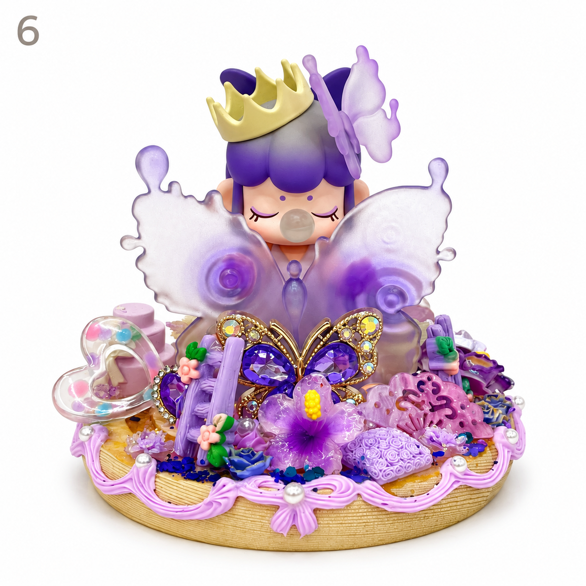 Kosbling In Stock- Ornament with a wooden base
