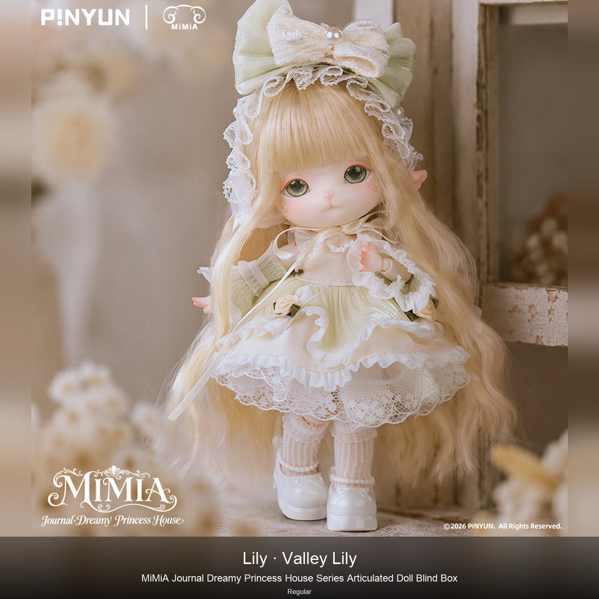MiMiA-Journal Dreamy Princess House Series Articulated Doll