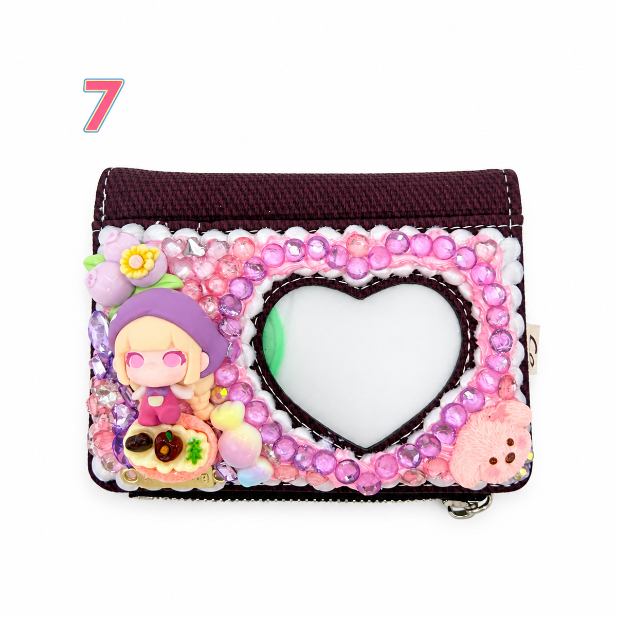 Kosbling In Stock- Heart shaped coin purse