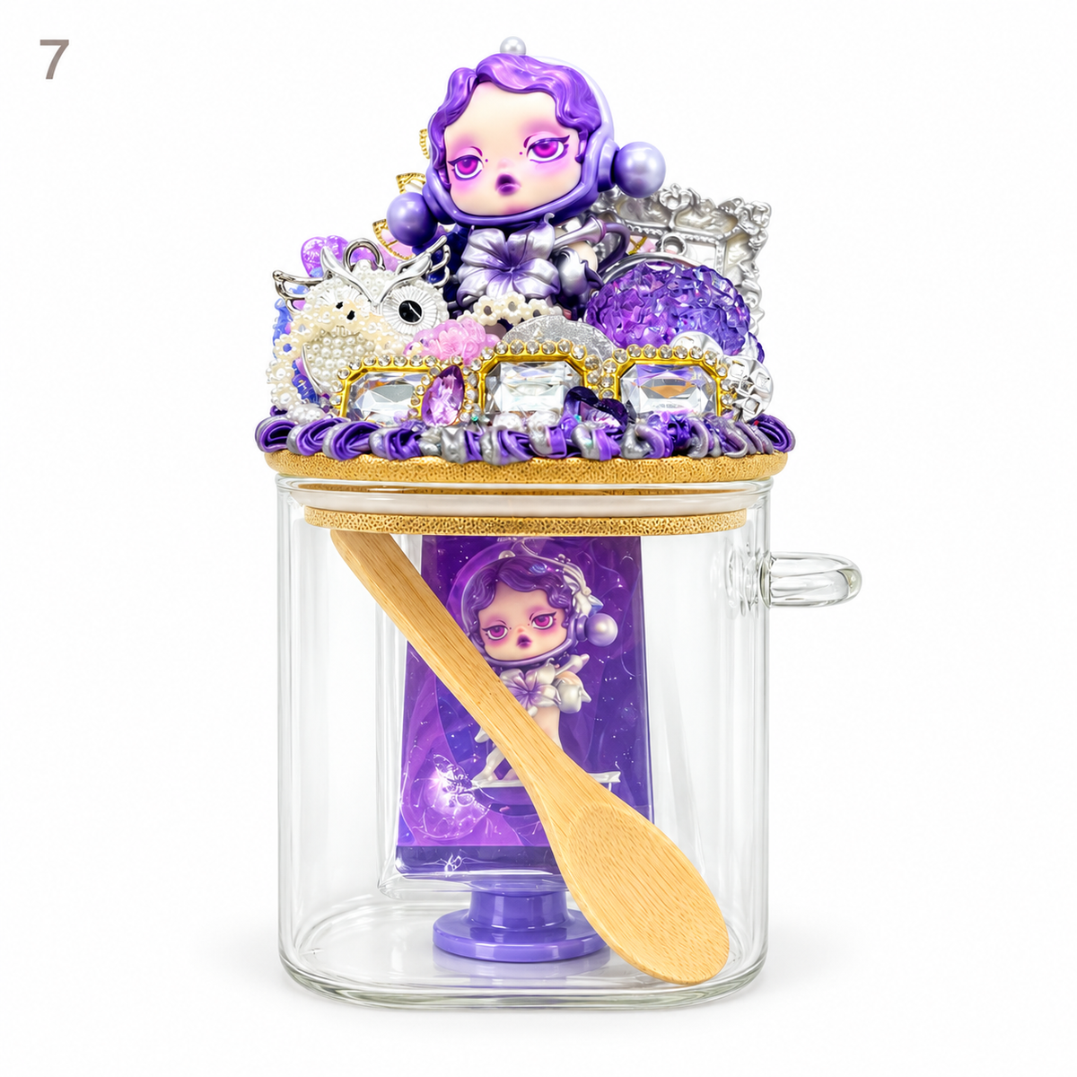 Kosbling In Stock- Glass storage jar
