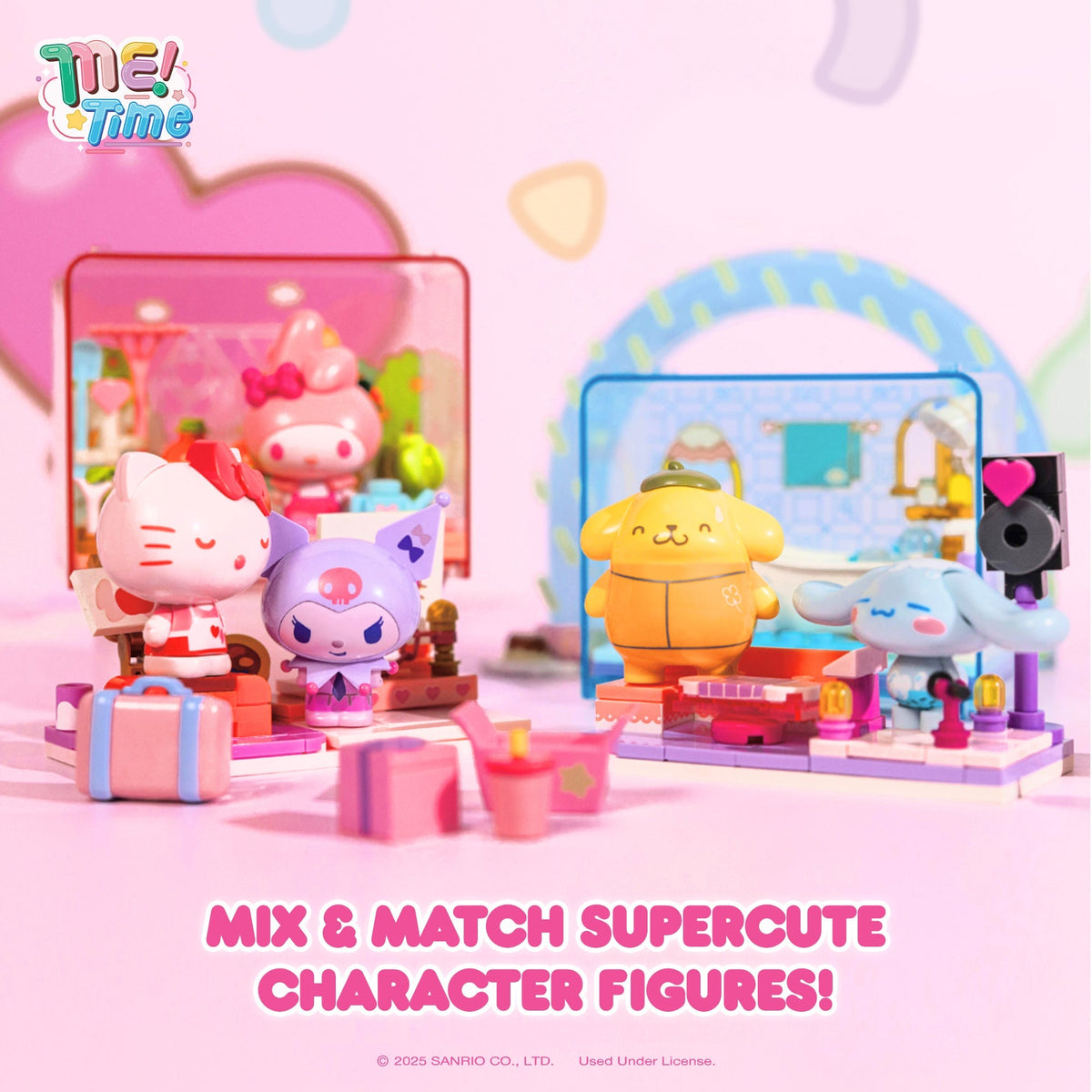 Hello Kitty and Friends ME Time Building Blocks Blind Box