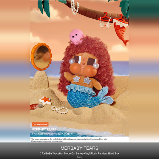 Crybaby-Vacation Mode On Series-Vinyl Plush Pendant Blind Box