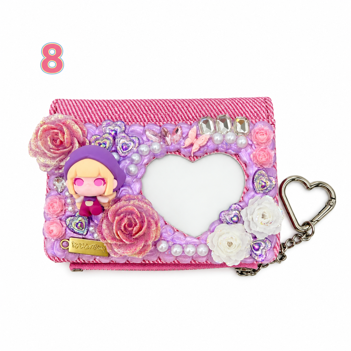 Kosbling In Stock- Heart shaped coin purse