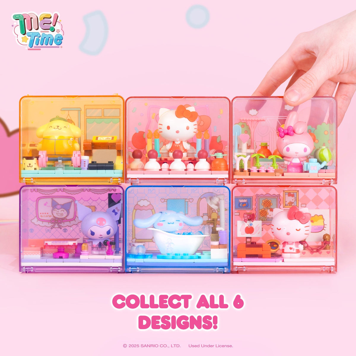Hello Kitty and Friends ME Time Building Blocks Blind Box