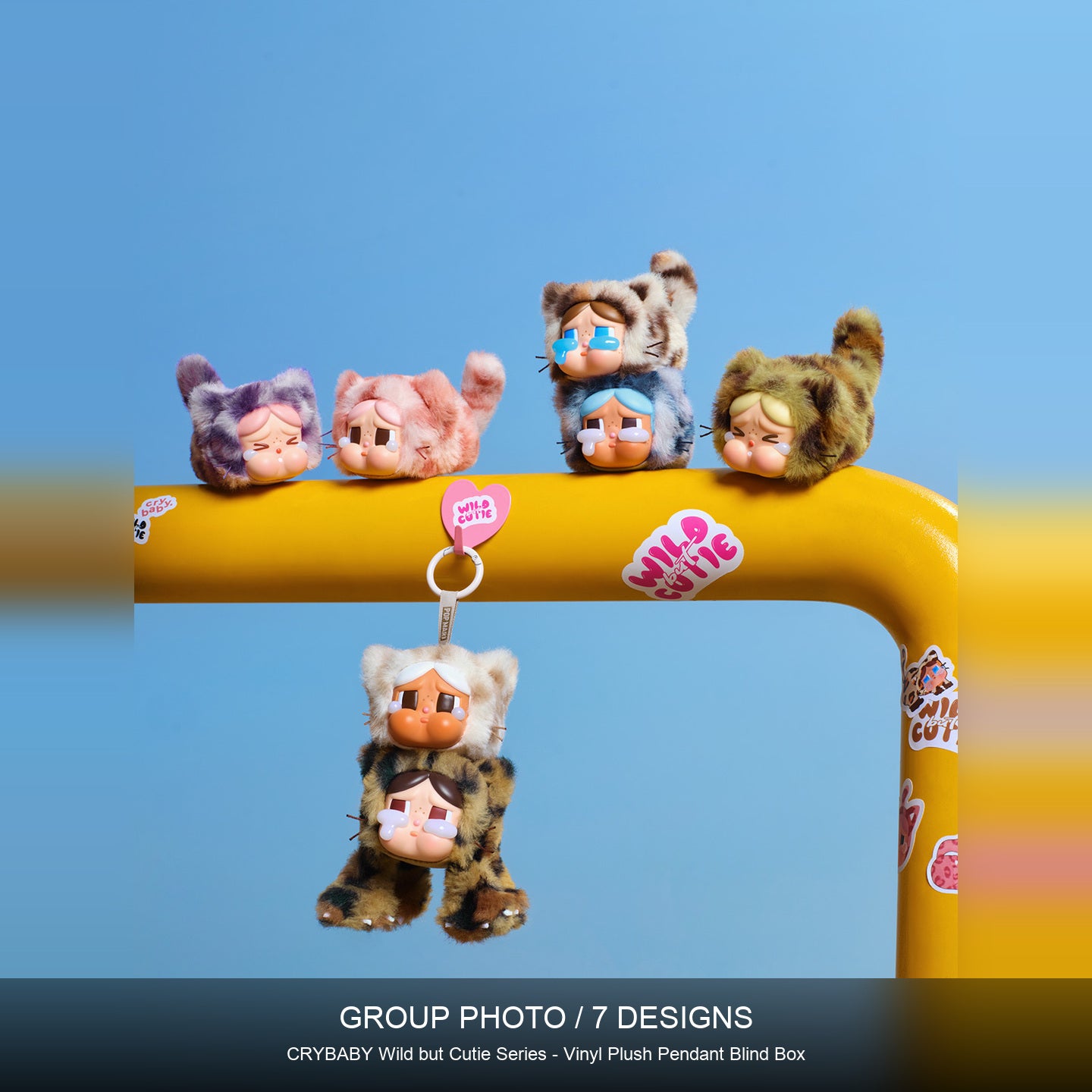 Crybaby-Wild but Cutie Series - Vinyl Plush Pendant Blind Box