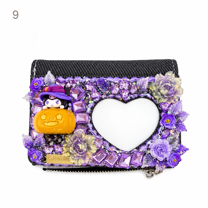 Decorated Heart-Shaped Coin Purse