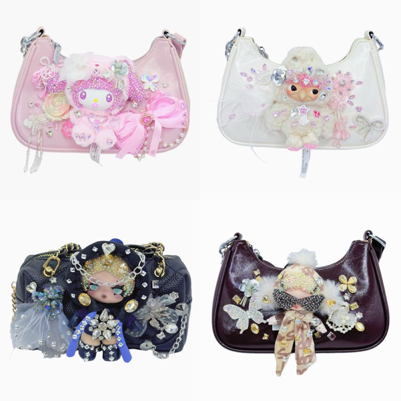 【20% OFF ONLY】- KB03 - Diamond Glitter Rhinestone Soft Vinyl Doll Diy - Kosbling Handmade Blind Bag 3