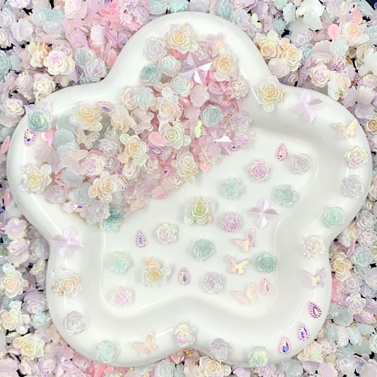 <1つ 買う と、もう1つ 無料 新作>ー夢幻の油絵（ネイル用　夜光） - Kosbling - beads