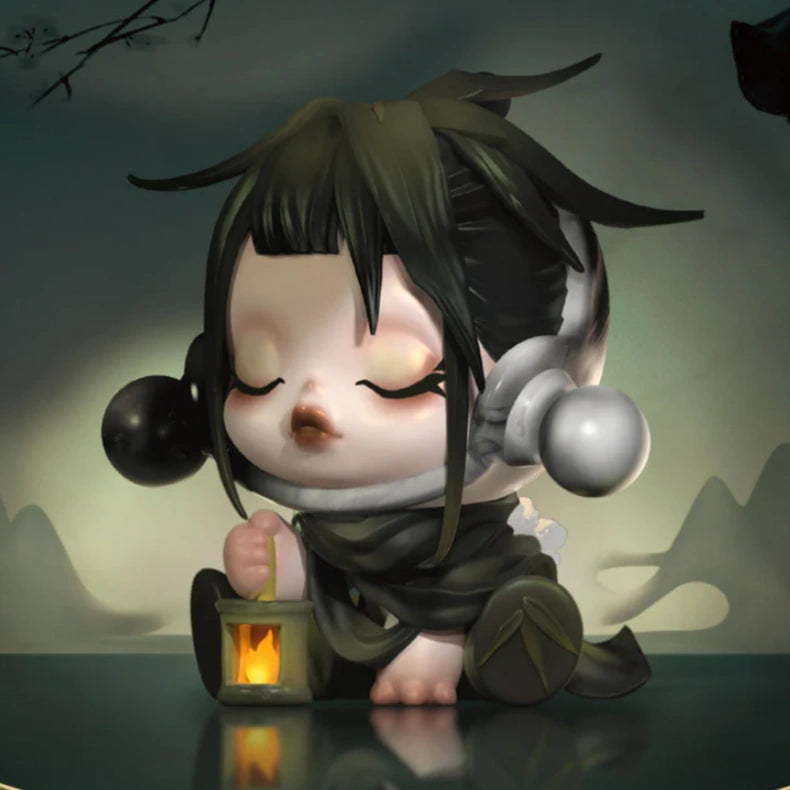 SKULLPANDA - The Ink Plum Blossom Series