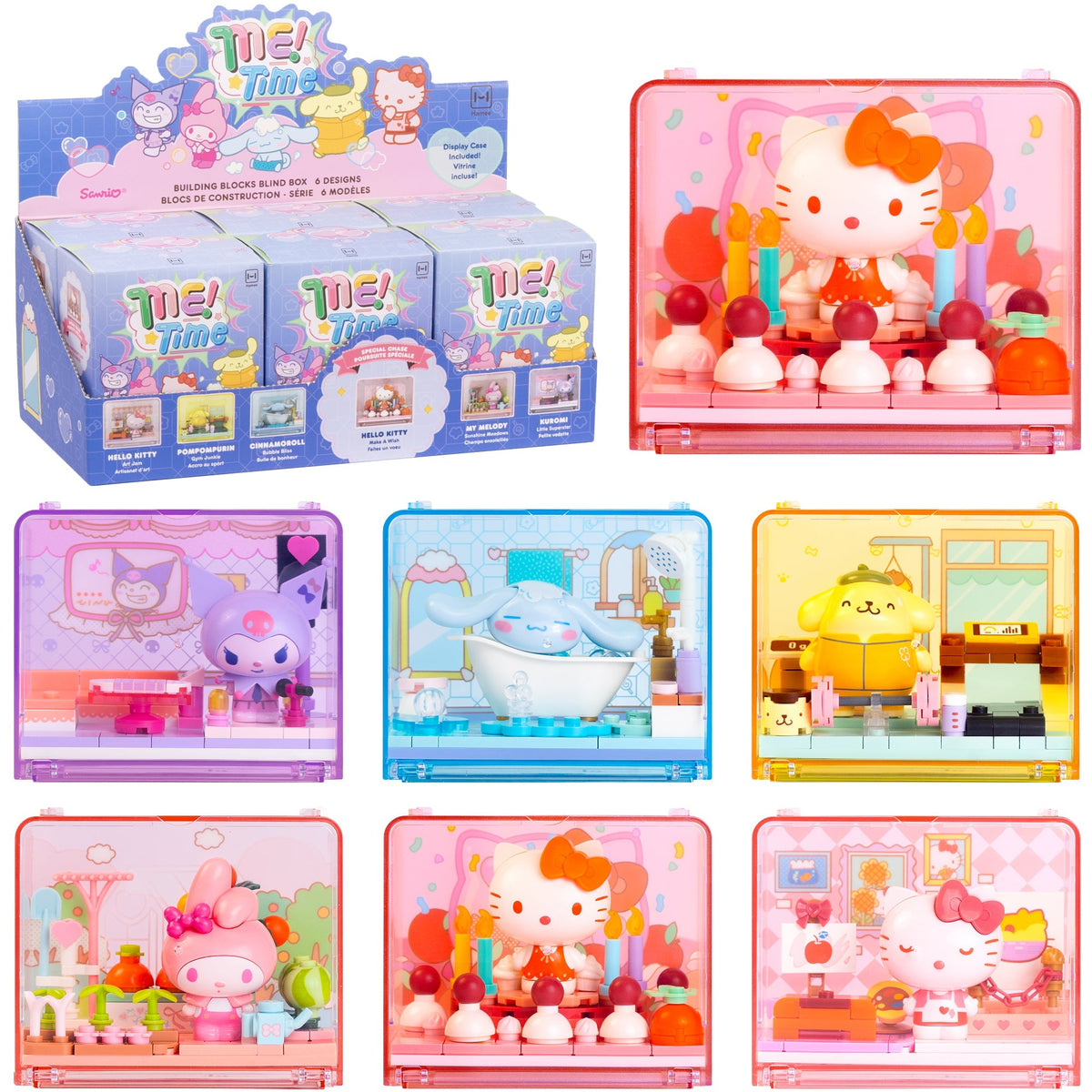 Hello Kitty and Friends ME Time Building Blocks Blind Box