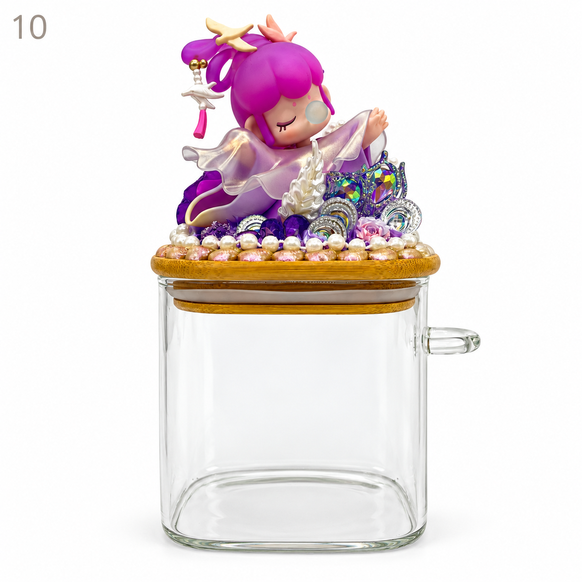 Kosbling In Stock- Glass storage jar