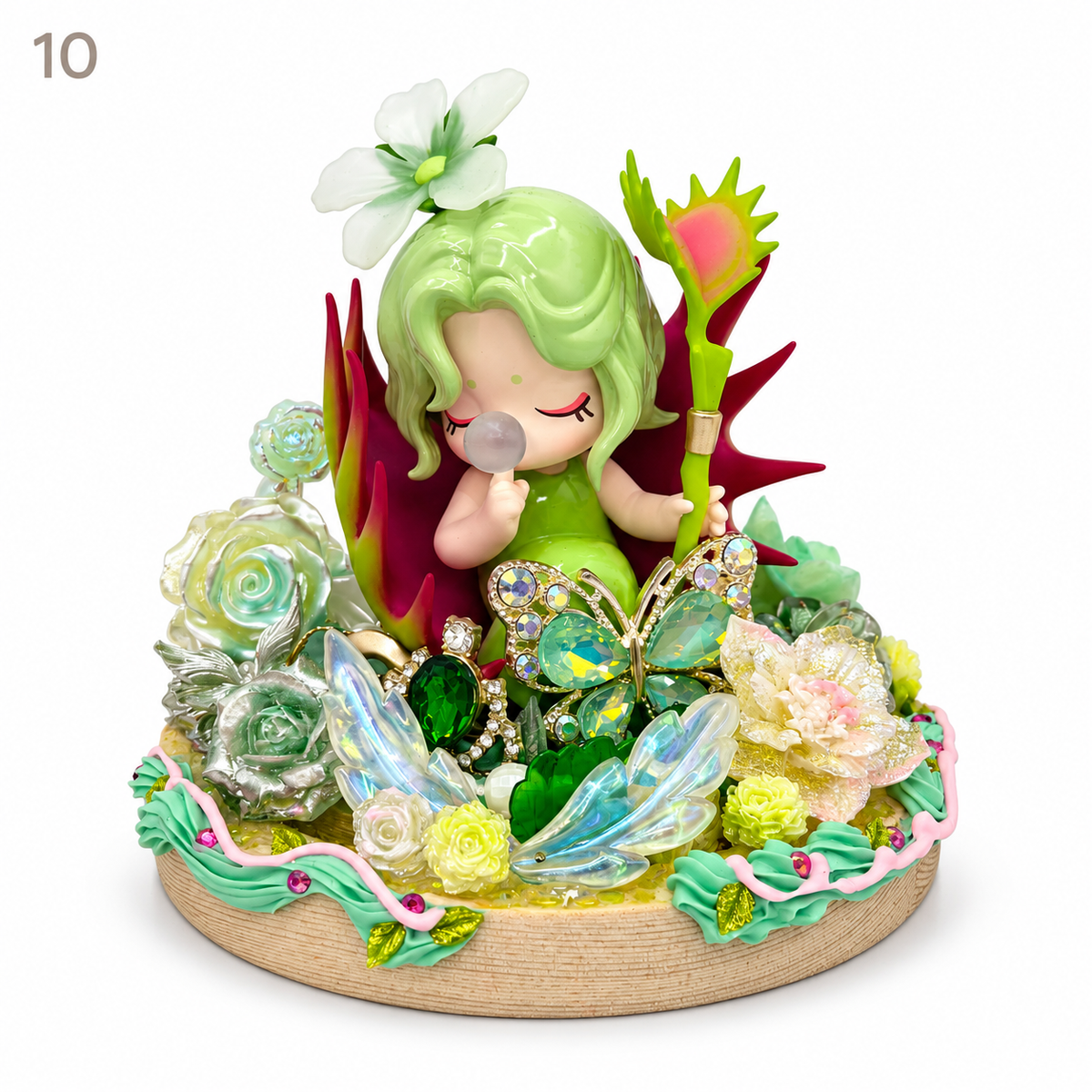 Kosbling In Stock- Ornament with a wooden base