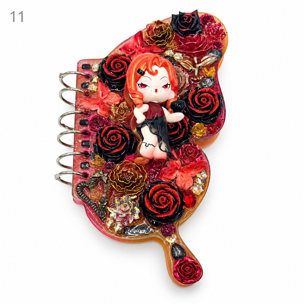 Kosbling In Stock- Butterfly Resin Notebook