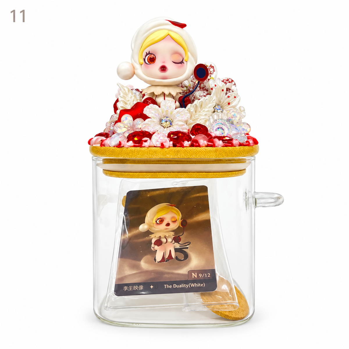 Kosbling In Stock- Glass storage jar