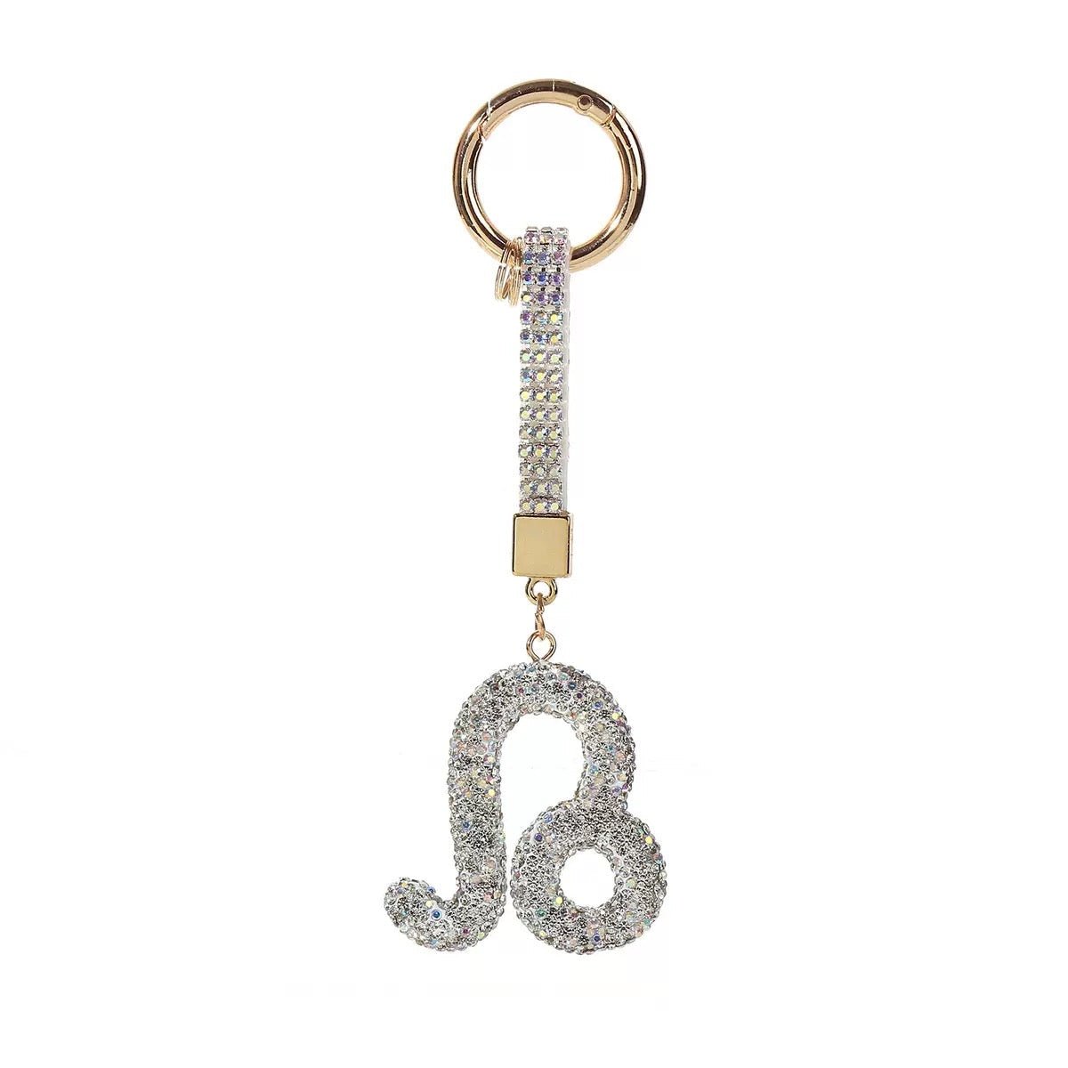 12 Constellation Diamond Bag Pendant Keychain - kosbling-