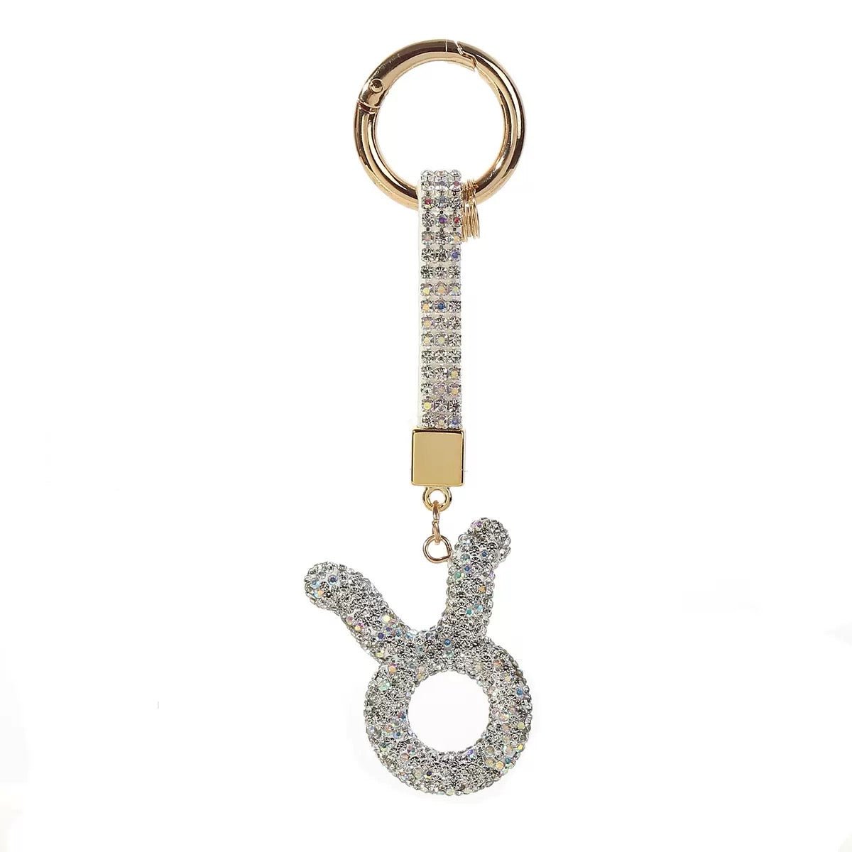 12 Constellation Diamond Bag Pendant Keychain - kosbling-