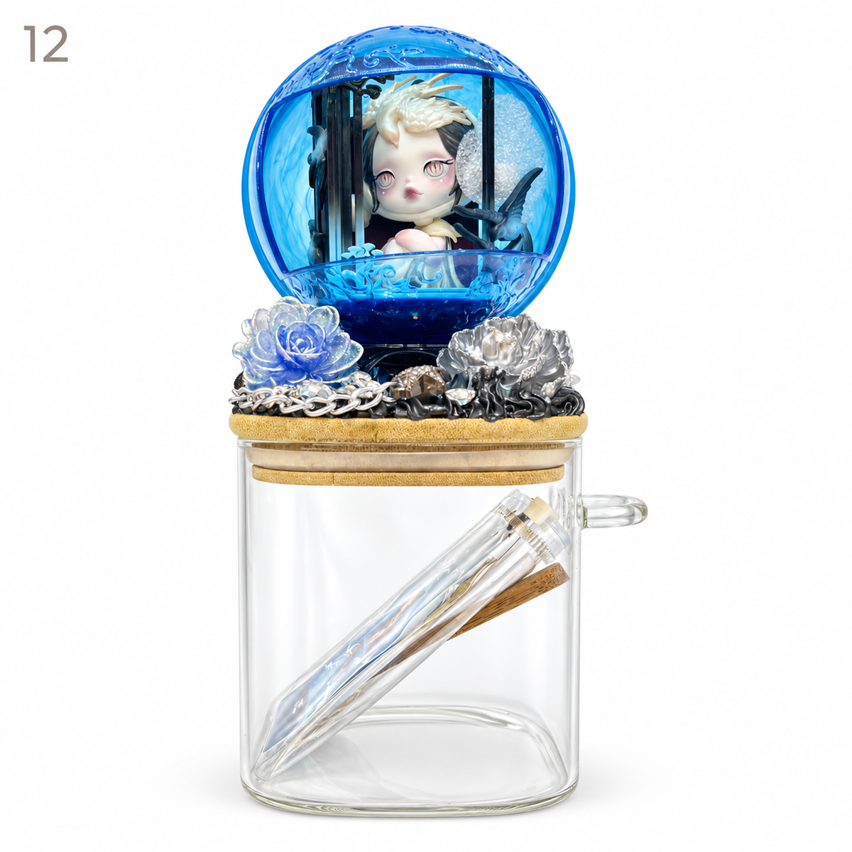 Kosbling In Stock- Glass storage jar