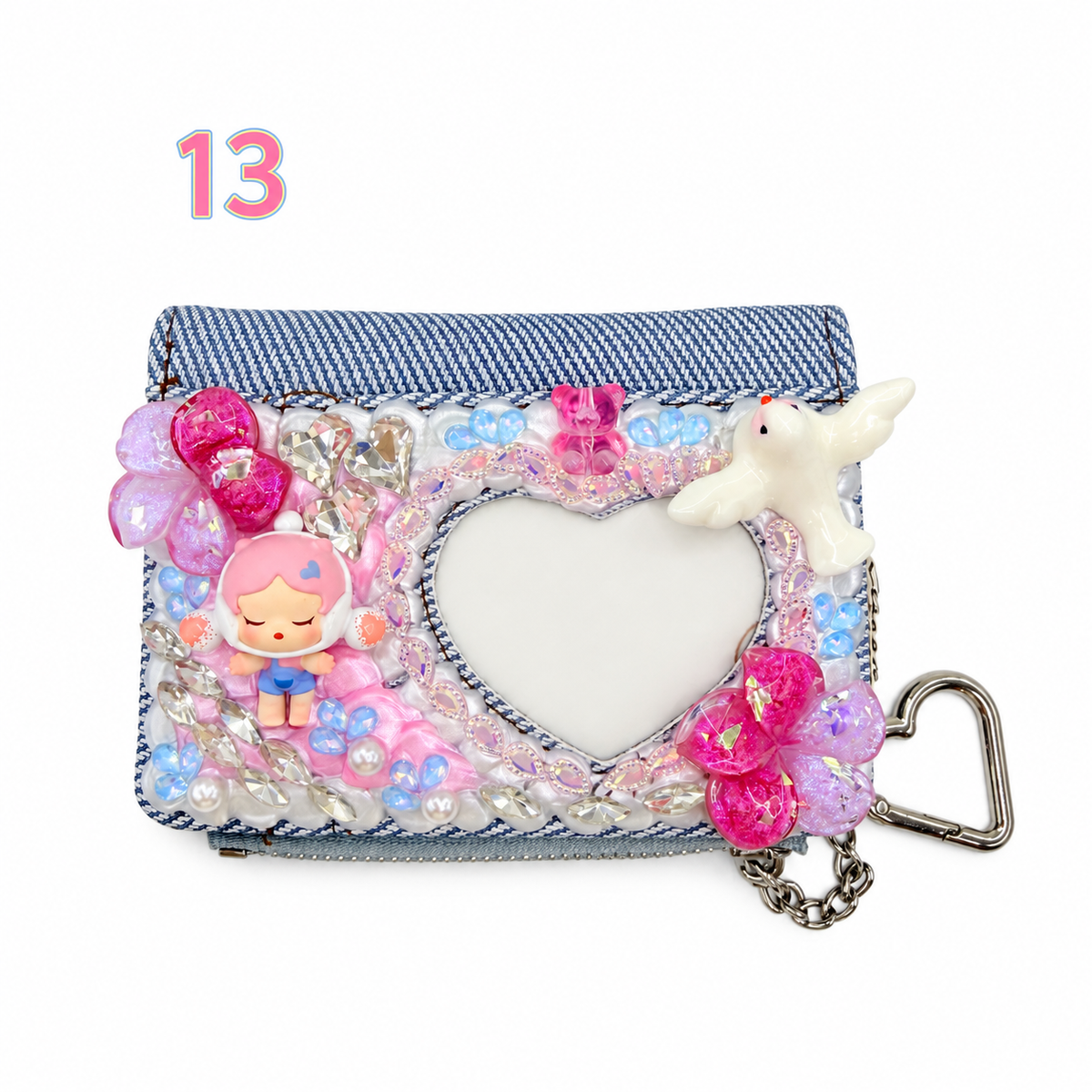 Kosbling In Stock- Heart shaped coin purse
