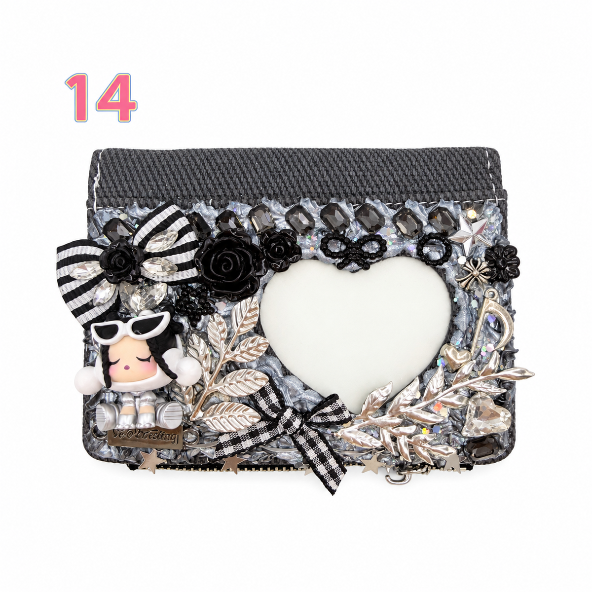 Kosbling In Stock- Heart shaped coin purse
